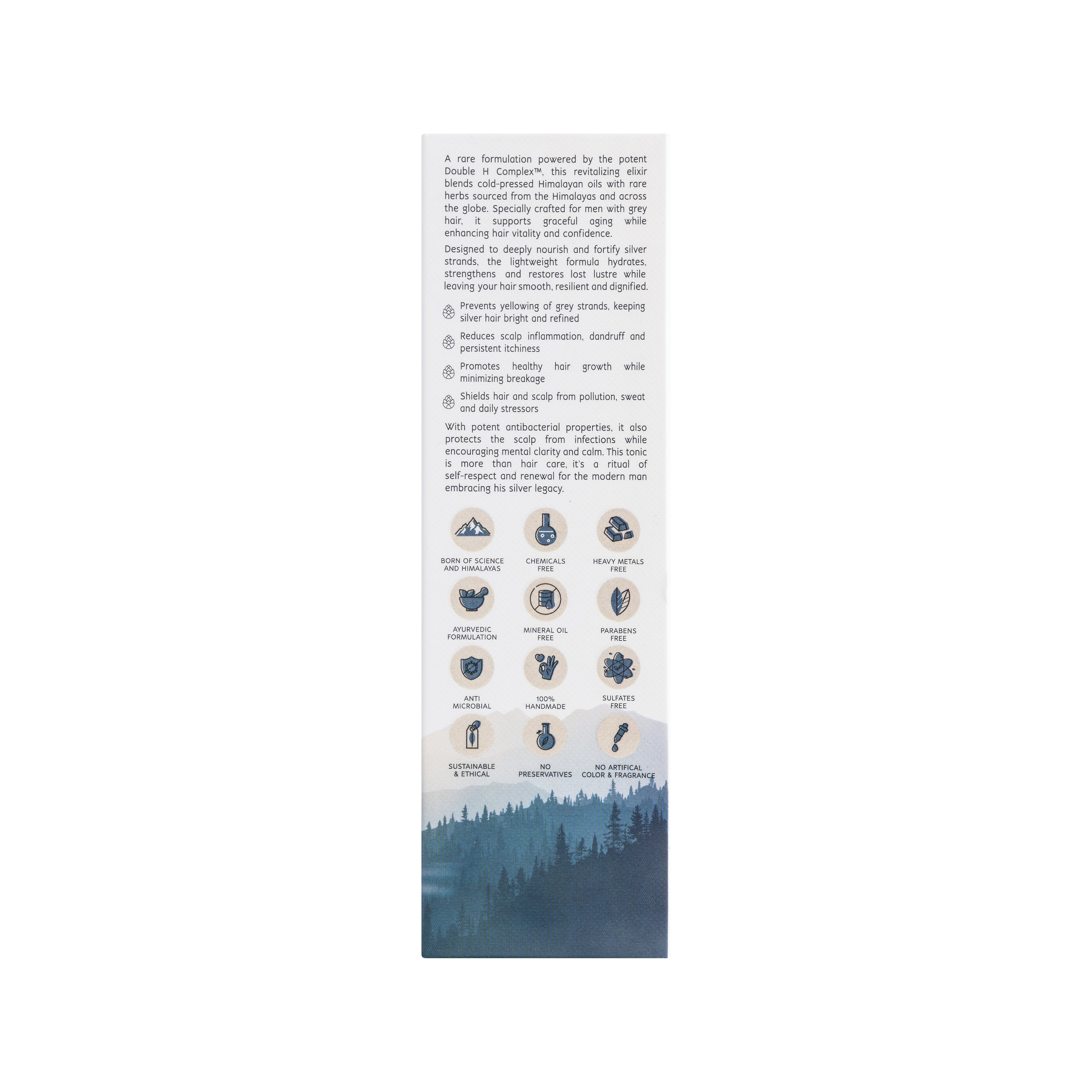 Hair Elixir – Grey (Men) | Ritual of Experience and Strength